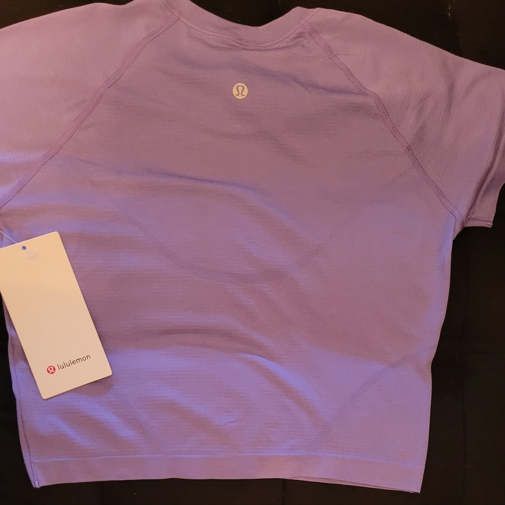 lululemon athletica Purple Crop Top